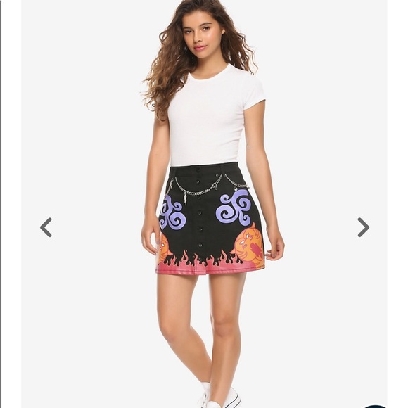 NWT HOT TOPIC Disney Aladdin Magic Carpet Skirt - Picture 2 of 4